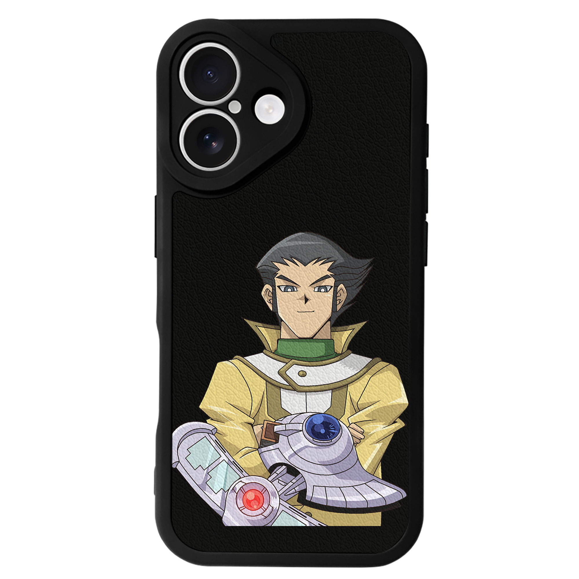 遊☆戯☆王 Yu-Gi-Oh! 【iPhone 16シリーズ対応】シリコンスマホケース（レザー調） 材質：シリコン